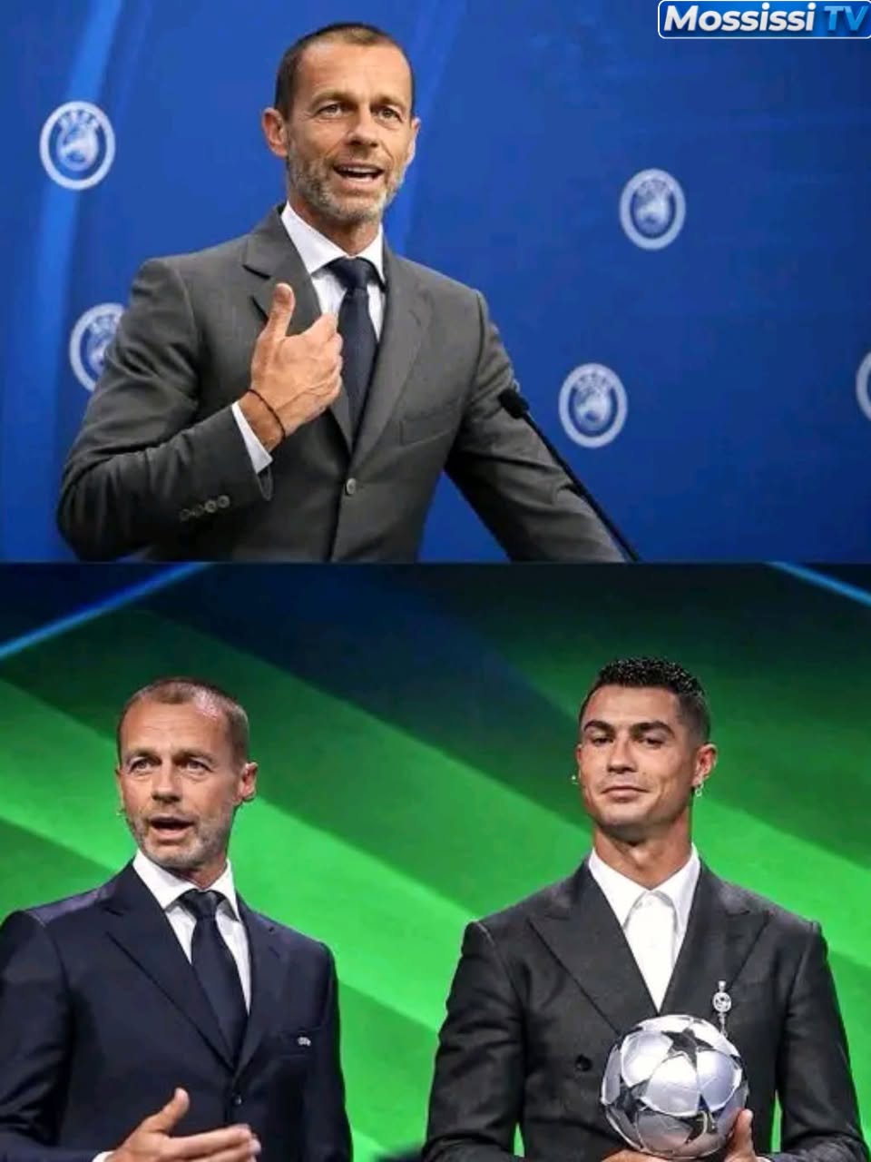 🚨🚨 OFFICIEL :LE PRÉSIDENT DE L'UEFA REND UN HOMMAGE MAGNIFIQUE À CRISTIANO RONALDO 🏆🐐