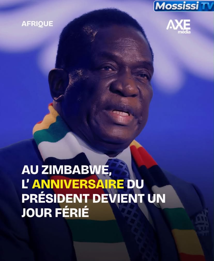 ZIMBABWE 🇿🇼    L'anniversaire du président Mugabe décrété jour férié