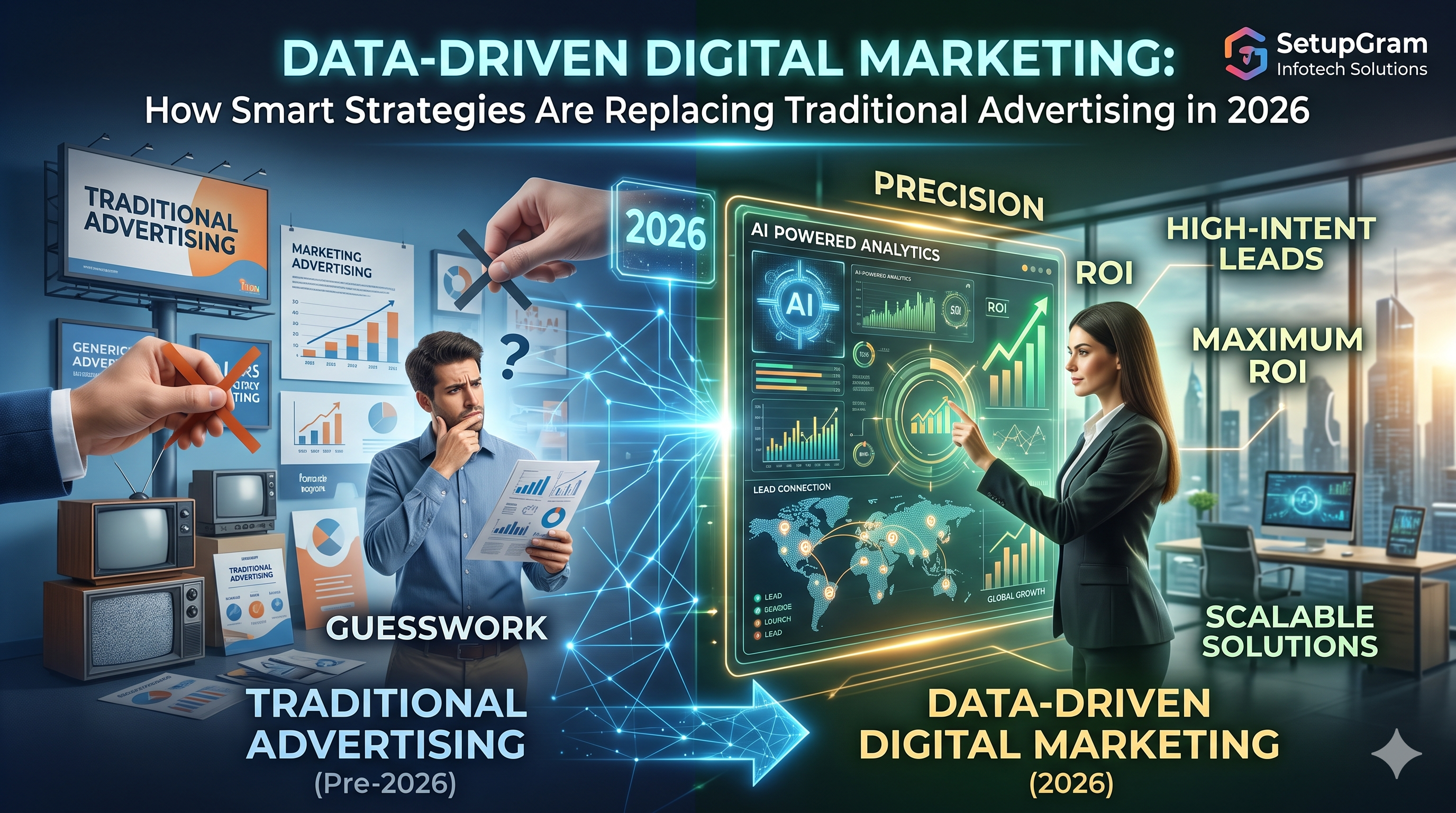 Data-Driven Digital Marketing: How Smart Strategies Are Replacing Traditional Advertising in 2026