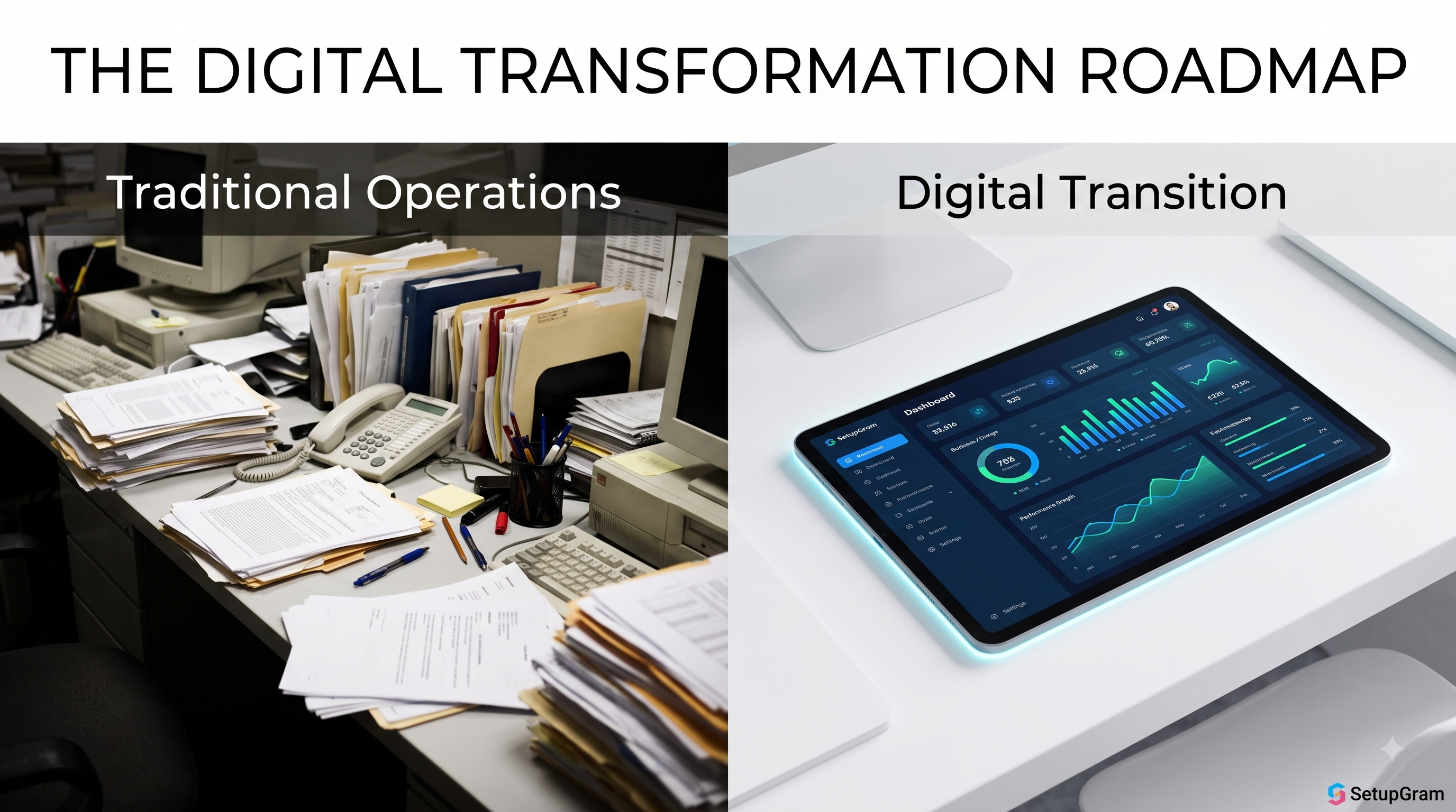 The Digital Transformation Roadmap: Moving Traditional Operations Online