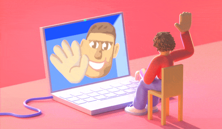 Unable to resist the urge to wave at the end of Zoom calls? You're not alone
