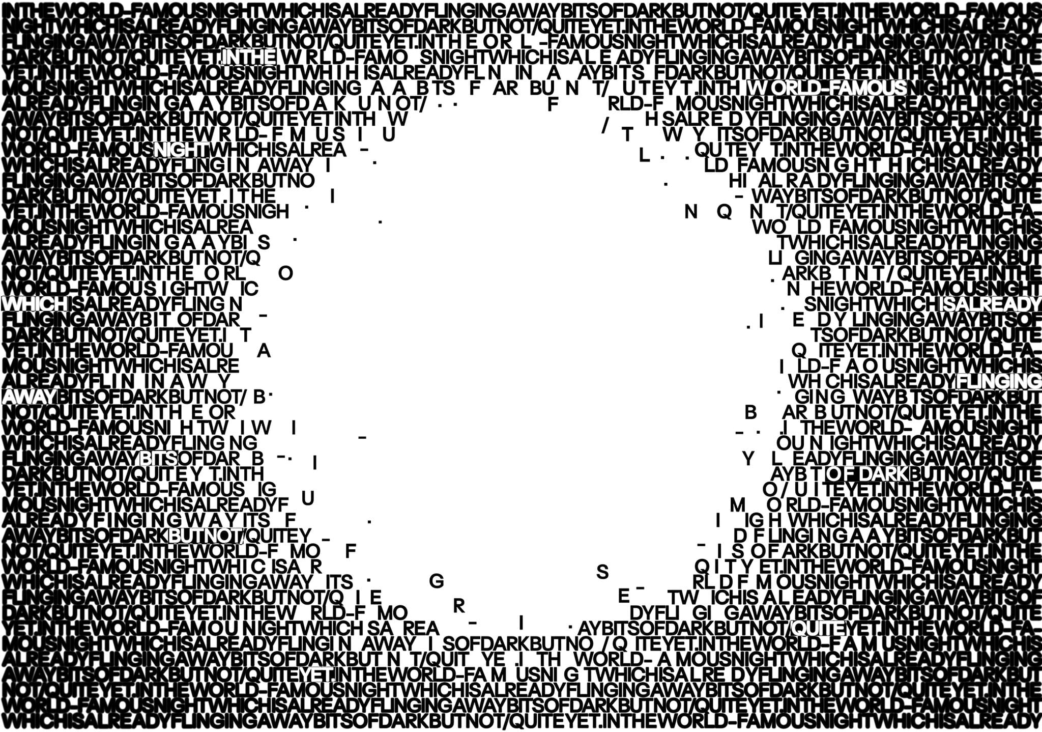 An Eco-Conscious Poet Whose Real Subject Is Consciousness Itself