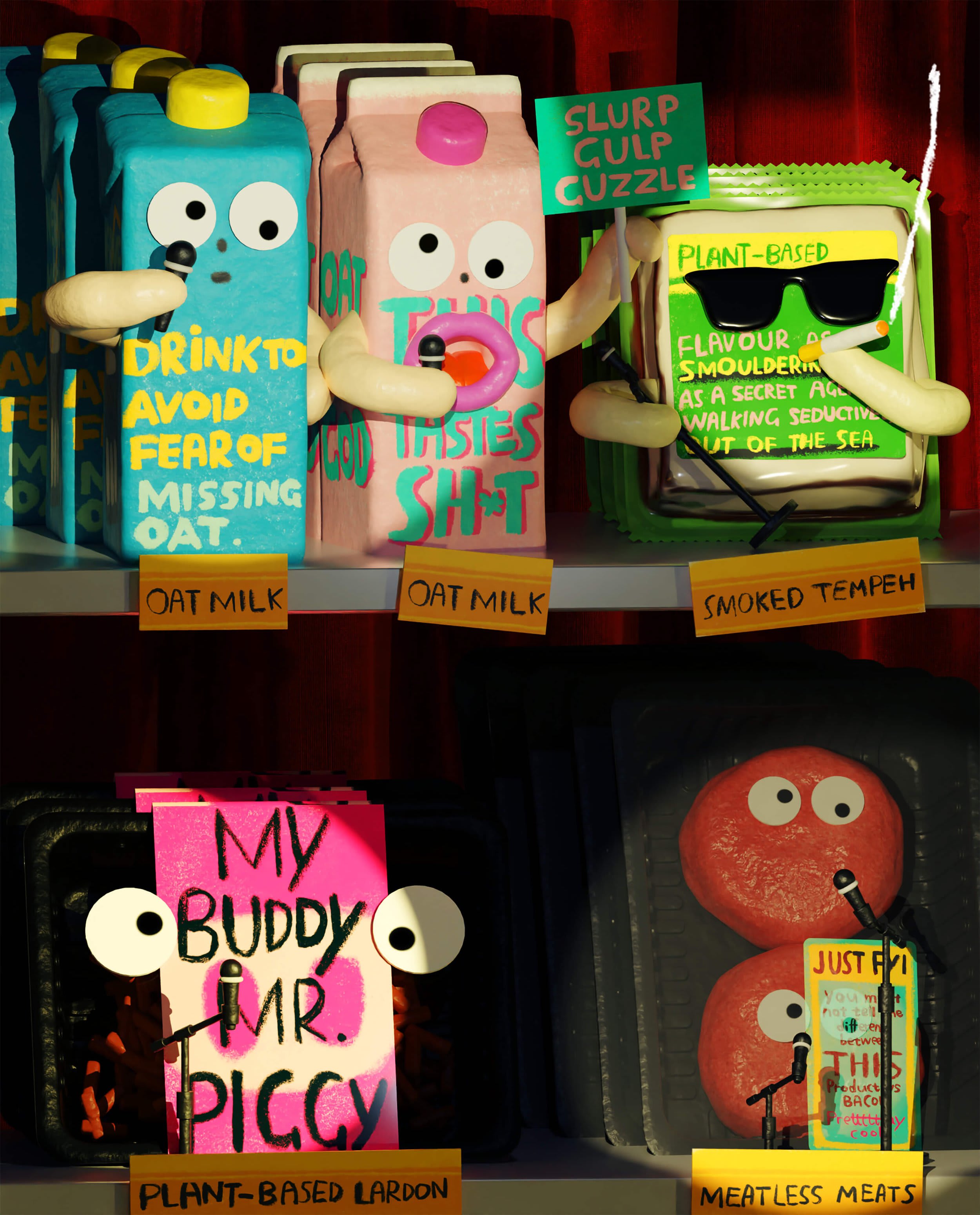 Vegan products are the wild west of ‘wackaging’