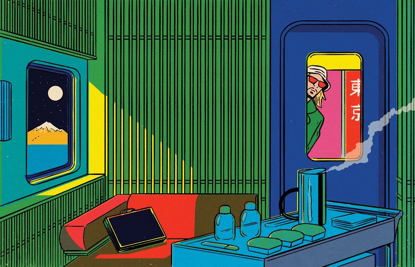 Why Does the Comic Nihilism of “Bullet Train” Feel So Labored?