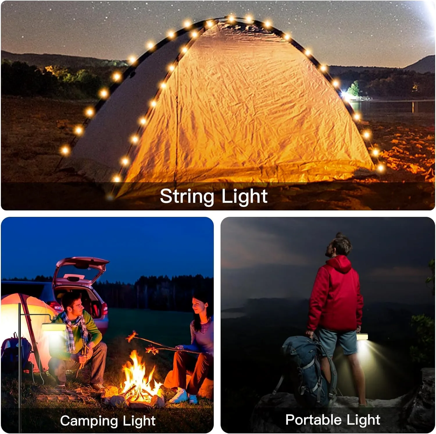 LED String Lights for Camping 10M - Image 7