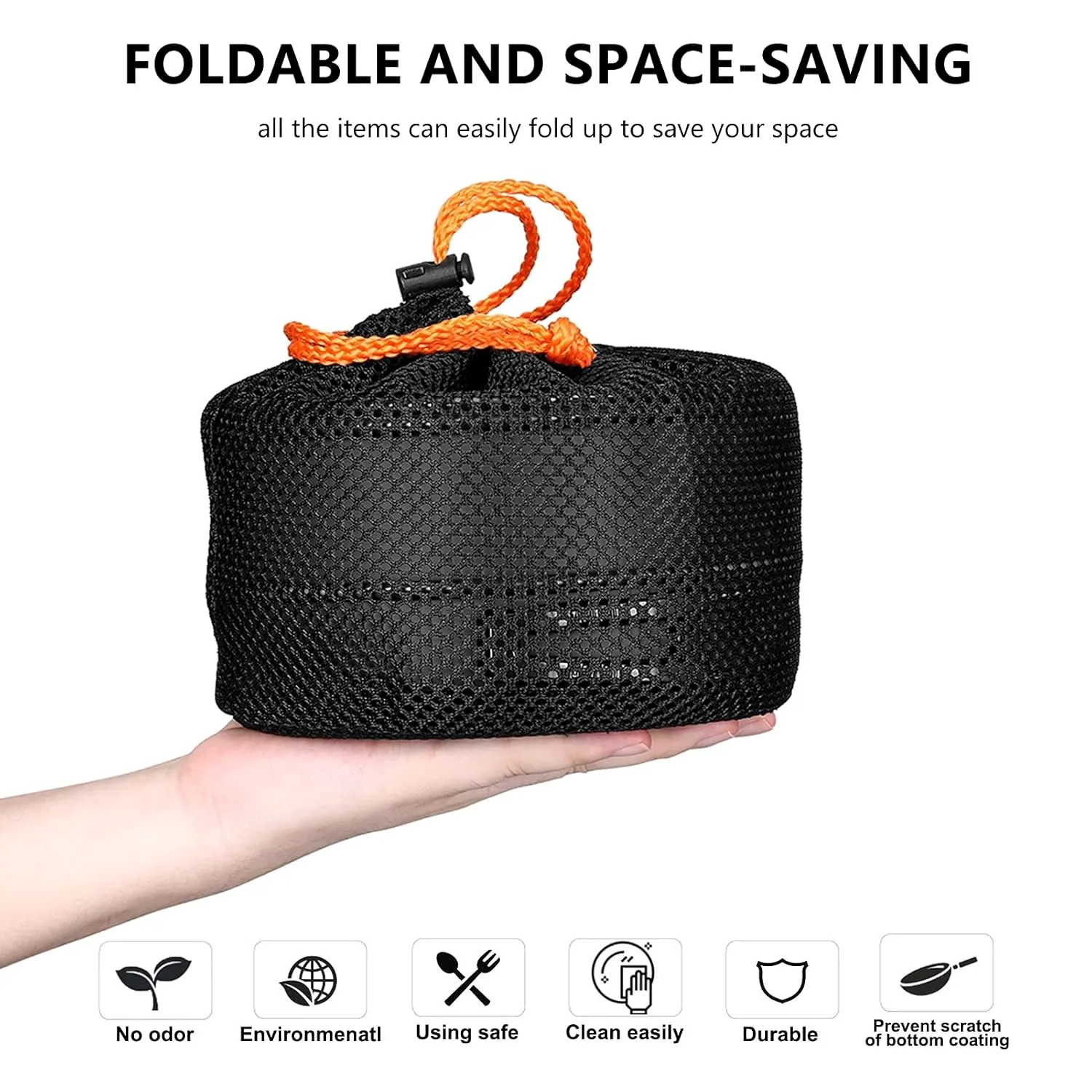 7 Pcs. Camping Cooking Set 2 person - Image 5