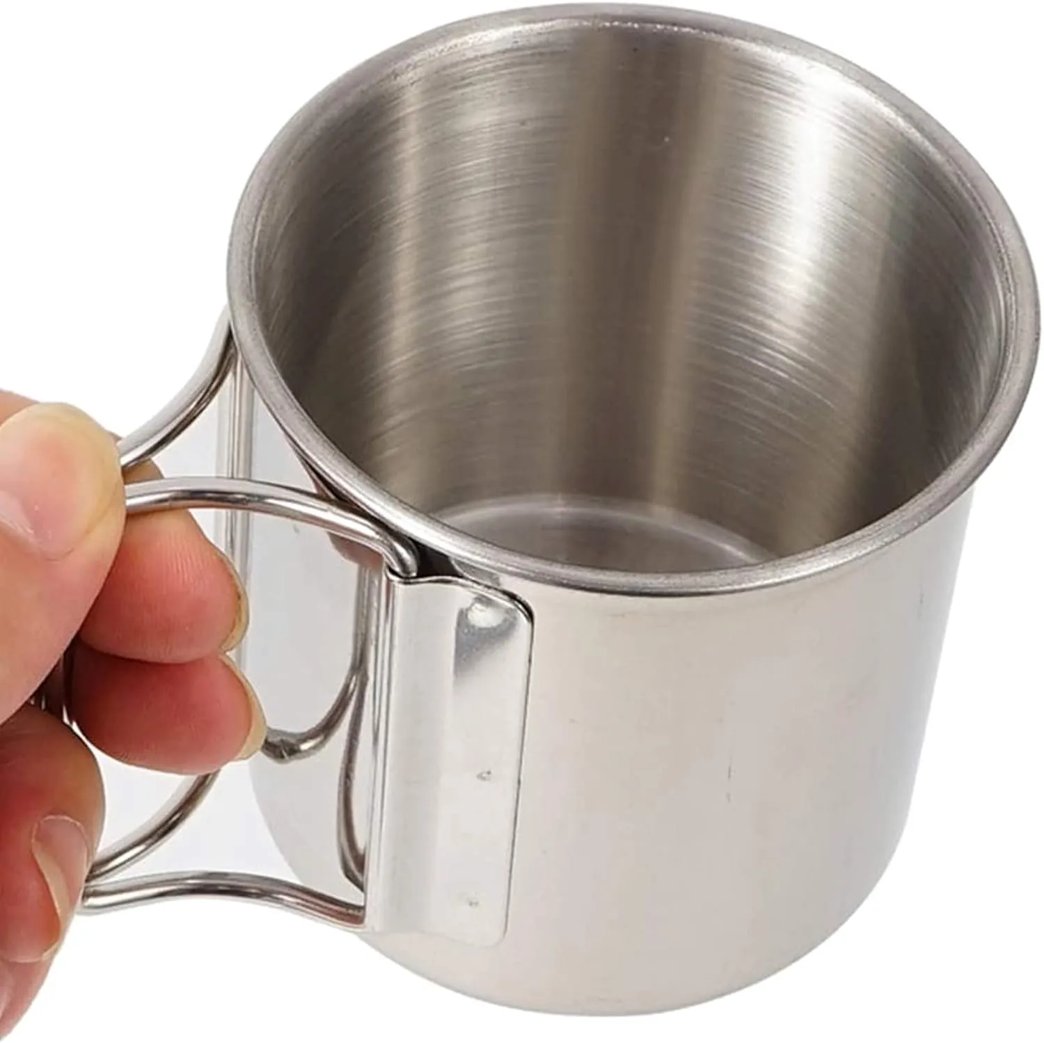 Stainless Steel Camping Cup 4 pcs Set - Image 5