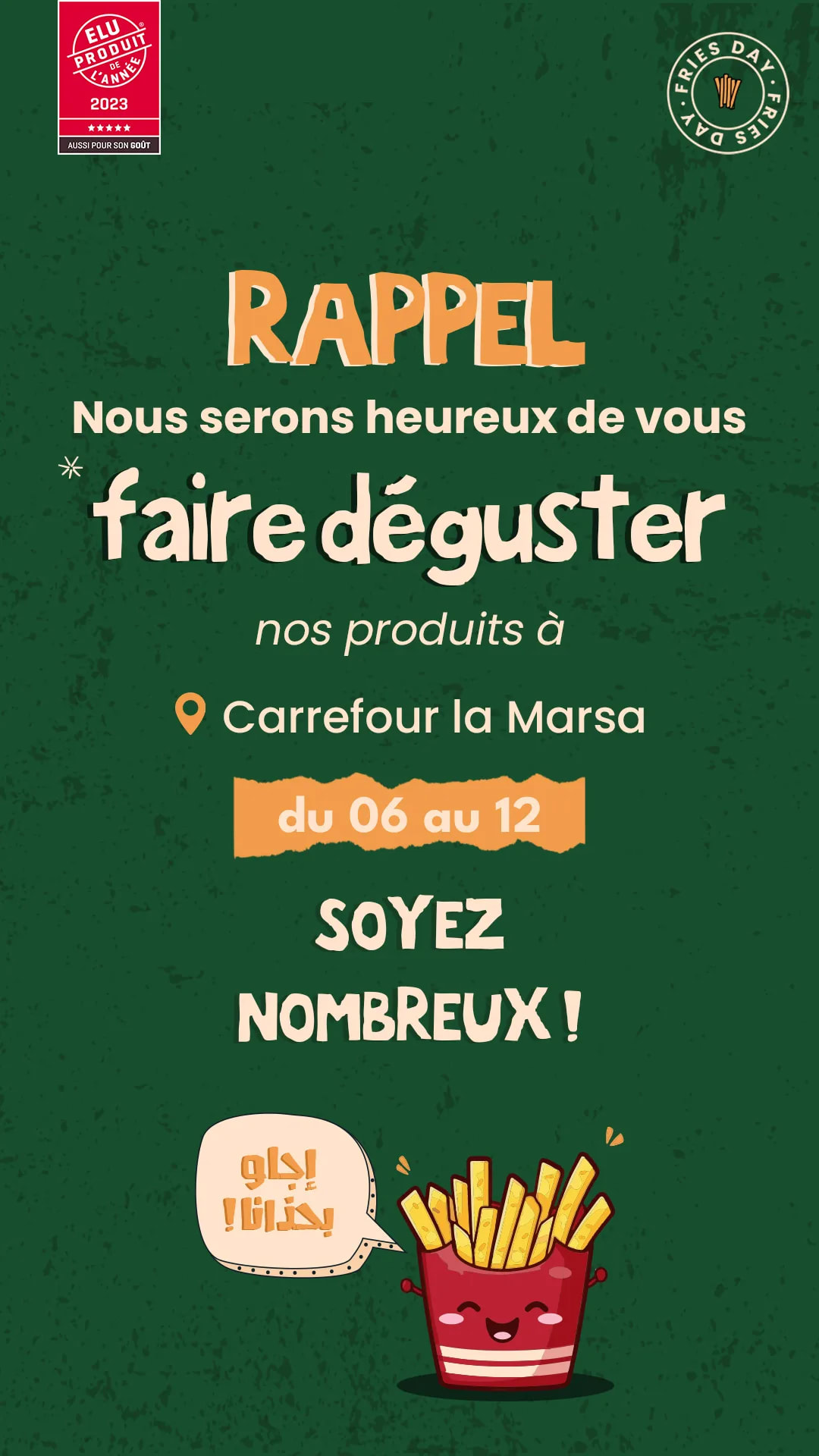 Story dégustation RAPPEL convergen digital marketing agency