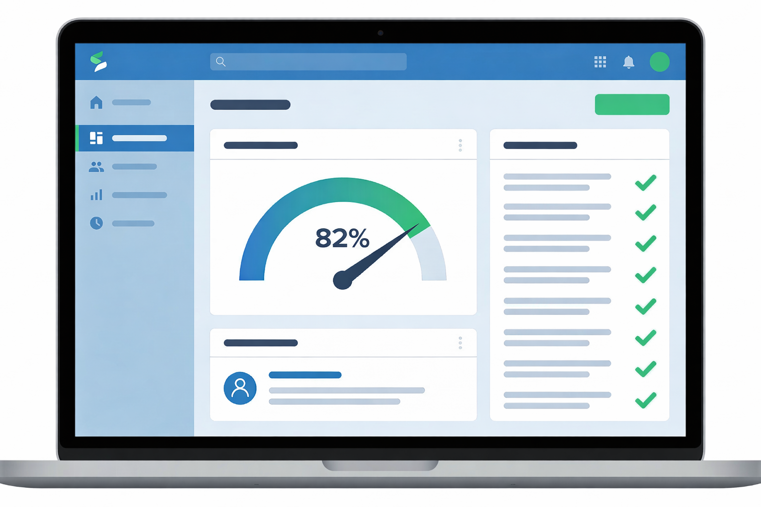 ResumeBold ATS checker showing marketing resume keyword match score