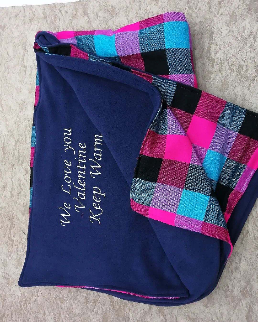 Customized maasai shuka.