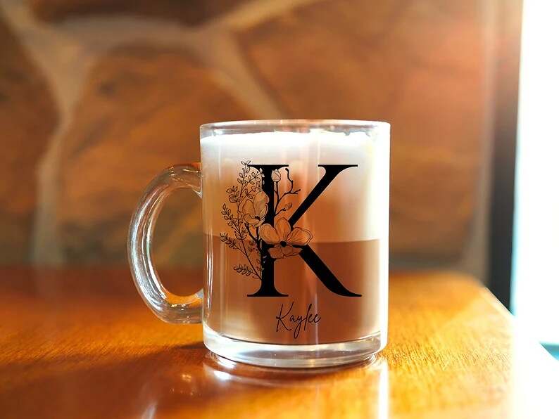 Glass mug, Transparent mug