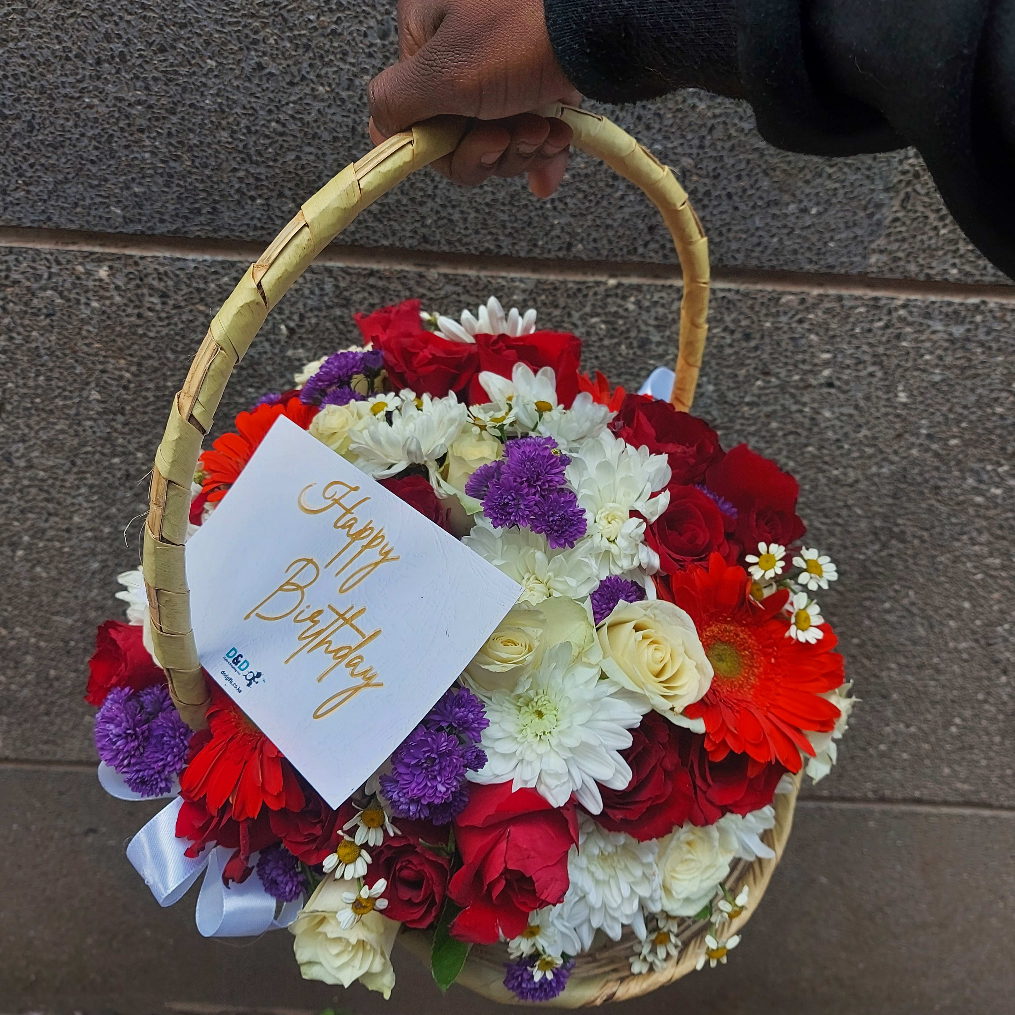 Basket Of flowers