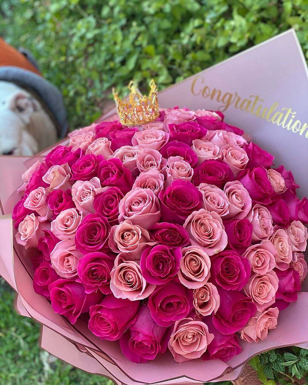 Congratulations Flower Bouquet, Graduation, Baby Shower, New mum