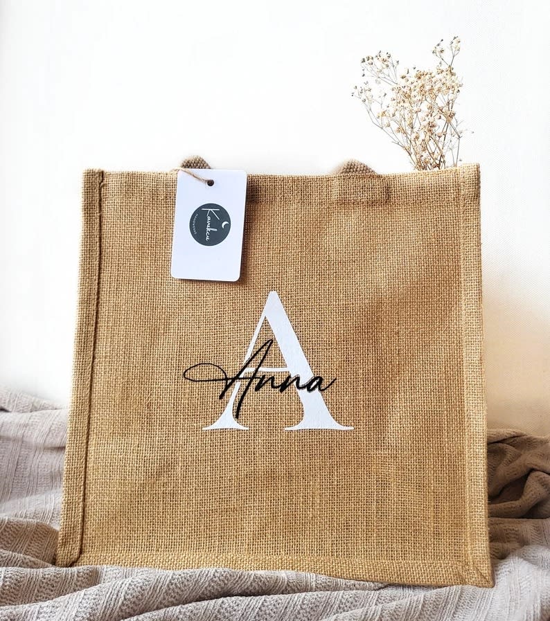 Personalized Jute Bag