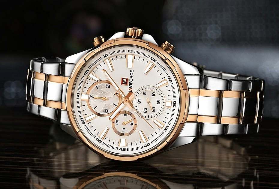 Silver Naviforce Watch