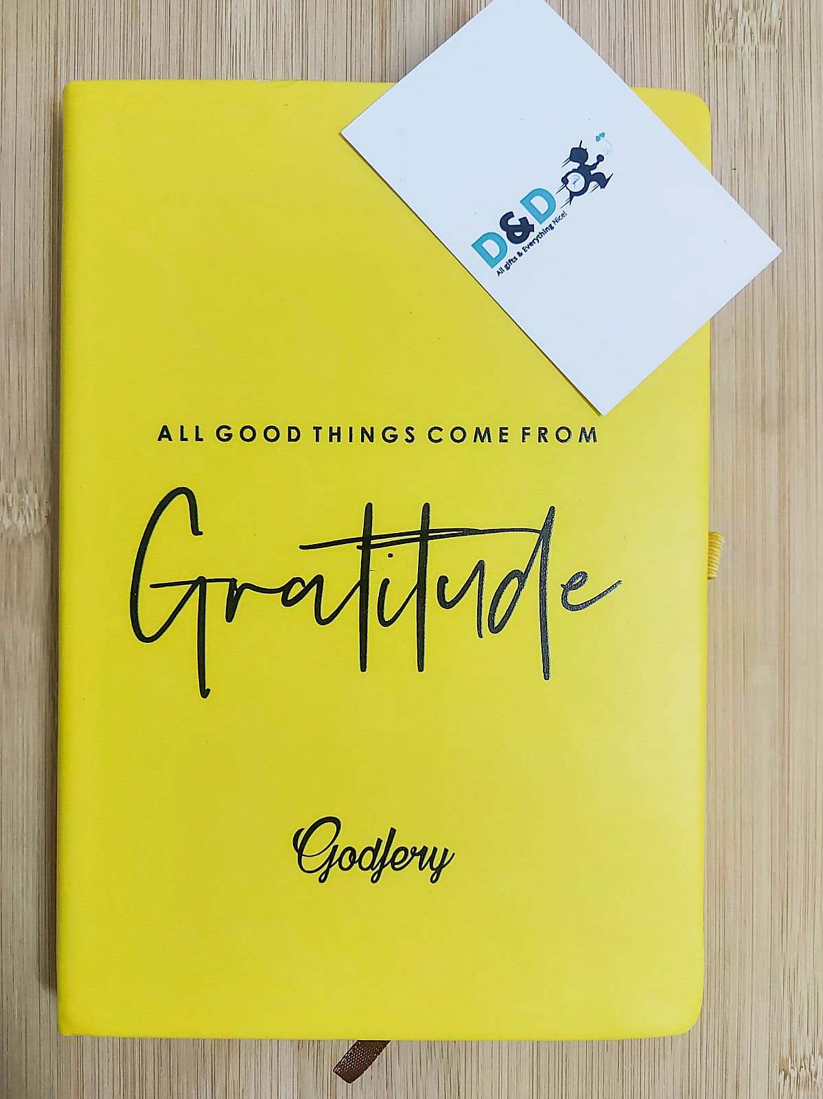 Yellow notebook