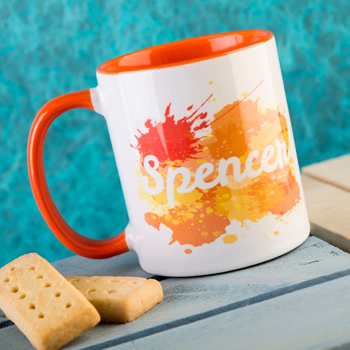 Splash customized mug (double colored) - Image 2