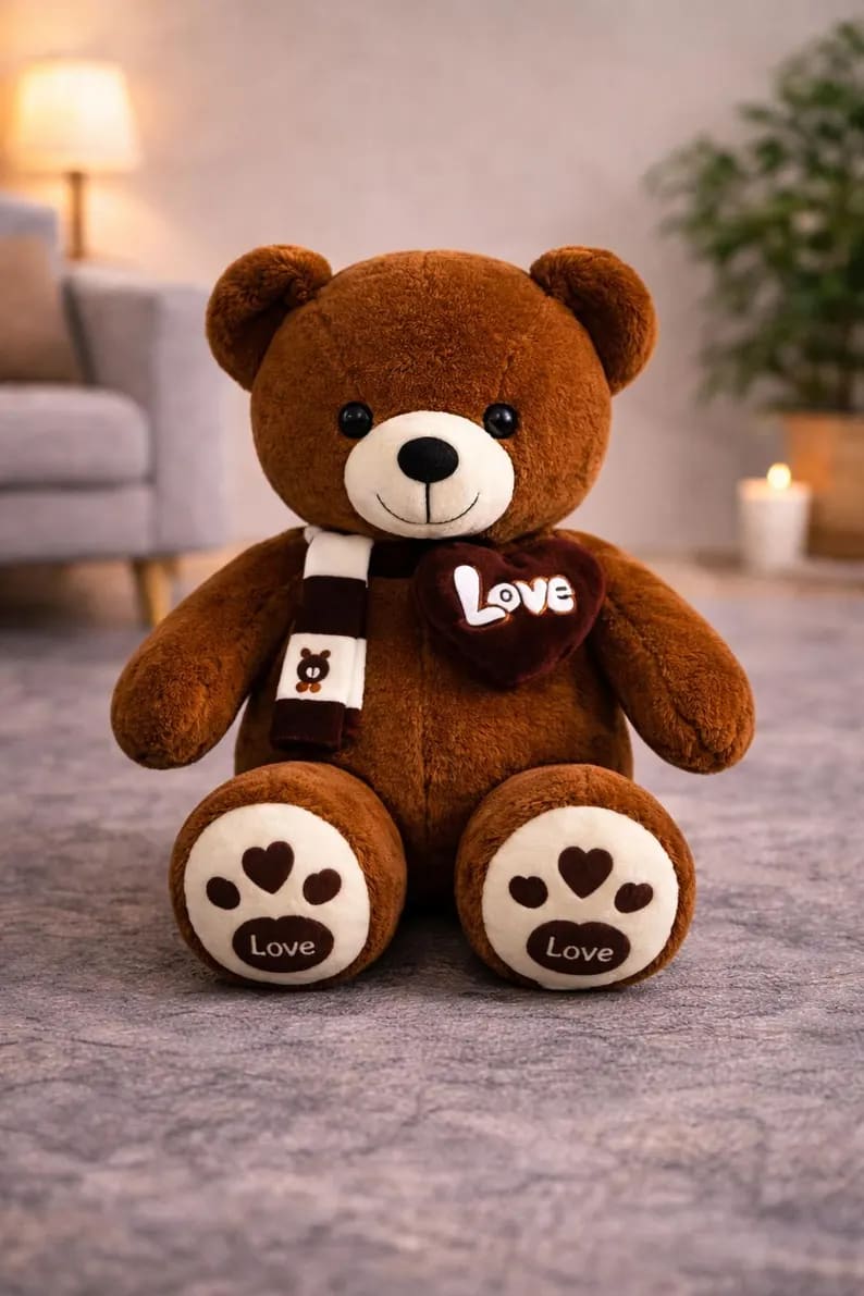 100cm Soft Teddy Bear, Big Stuffed Bear Gift - Image 2