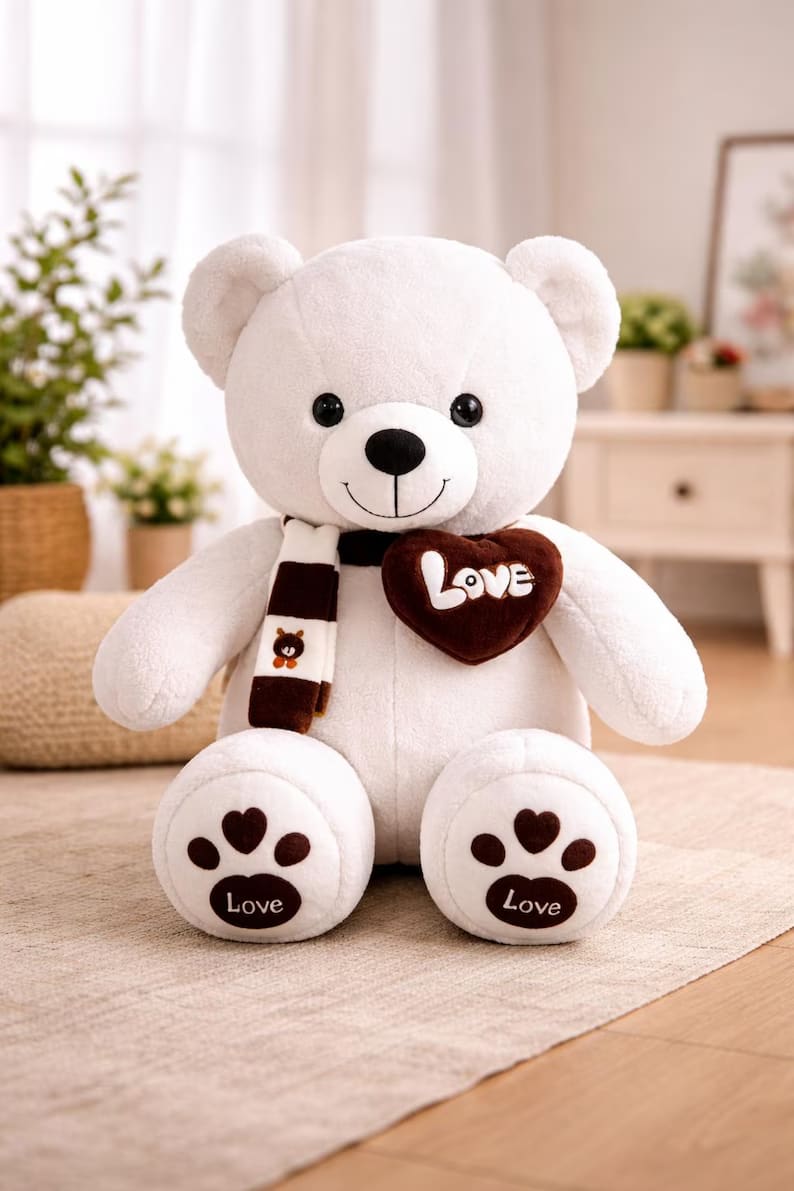 100cm Soft Teddy Bear, Big Stuffed Bear Gift - Image 3