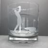 Golf whiskey Glass