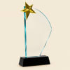 Reward visionary leadership and corporate excellence with our custom engraved sail-curved crystal trophy in Nairobi, Kenya. Designed with a sleek, asymmetrical sail glass plaque set on a heavy black bevel-cut base, this award is crowned with a brilliant 3D textured gold star. It serves as an impressive recognition piece for annual galas, executive milestones, sales achievements, and long-service awards. Key Features & Specifications Design Silhouette: Elegant semi-circular/sail-shaped optical glass plaque crowned with a metallic gold star. Material: High-transparency bevel-edged crystal mounted on a solid black pedestal base. Branding Method: High-precision laser engraving on the wide clear glass surface for crisp text and logos. Customization Options: Add company logos, recipient names, citation messages, award categories, and dates. Packaging: Shipped in a padded, satin-lined presentation gift box for safe transit and elegant presentation. Why Choose Our Curved Crystal Star Trophy? The unique sail design offers an expanse of smooth glass, providing ample room for detailed laser etching, extended recognition messages, and corporate branding. The combination of clear optical glass, teal-tinted bevel edges, and the gold star creates a high-end look suitable for top-tier executive awards in Kenya. Fast Delivery in Nairobi & Countrywide Dispatch Order individual custom-engraved pieces or place bulk corporate orders. DnD Gifts guarantees fast **same-day or next-day delivery within Nairobi** and reliable courier shipping across major towns in Kenya, including Mombasa, Kisumu, Nakuru, and Eldoret.
