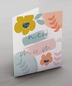 Customized New baby gifts  (message card)