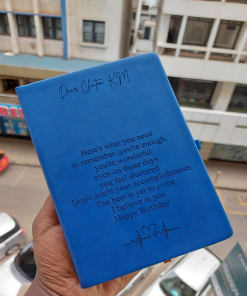Personalized Blue Notebook
