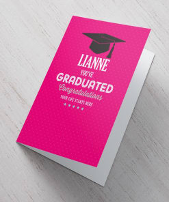 Personalized Graduation Card