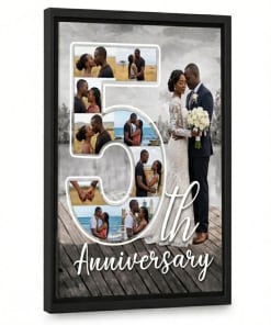 Personalized 5th Anniversary Photo Frame in Kenya
