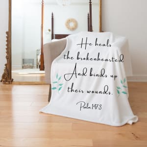Grief Gift For Woman, Comfort Blanket, Faith Gifts, Religious Throw