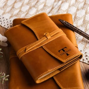 100% Leather Journal