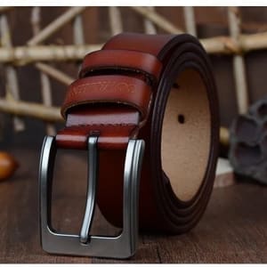 Genuine Leather Belt (Brown)