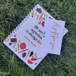 Recipe Book, Gift for Chef.