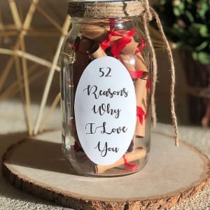 Love jar, Mason Jar, Wish Jar, Message Jar, Date Ideas Jar.