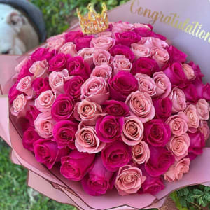 Congratulations Flower Bouquet, Graduation, Baby Shower, New mum