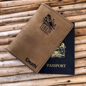 Customized passport holder
