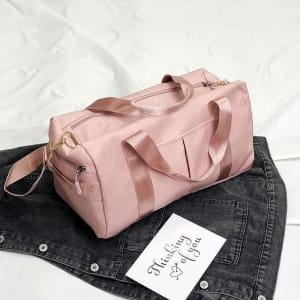 Pink Duffle Bag