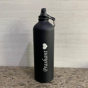 Customized water can (black)
