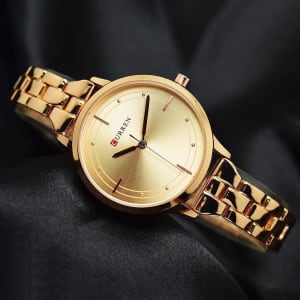 Gold Golden Ladies Watch