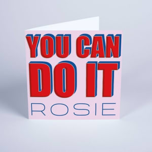 Personalized Success Card A5