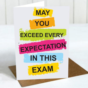 Personalized Success Card A5 Size