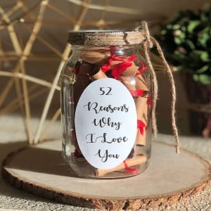 Love jar, Mason Jar, Wish Jar, Message Jar, Date Ideas Jar.