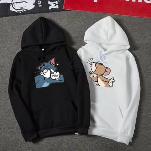 Tom and Jerry Couple Hoodies