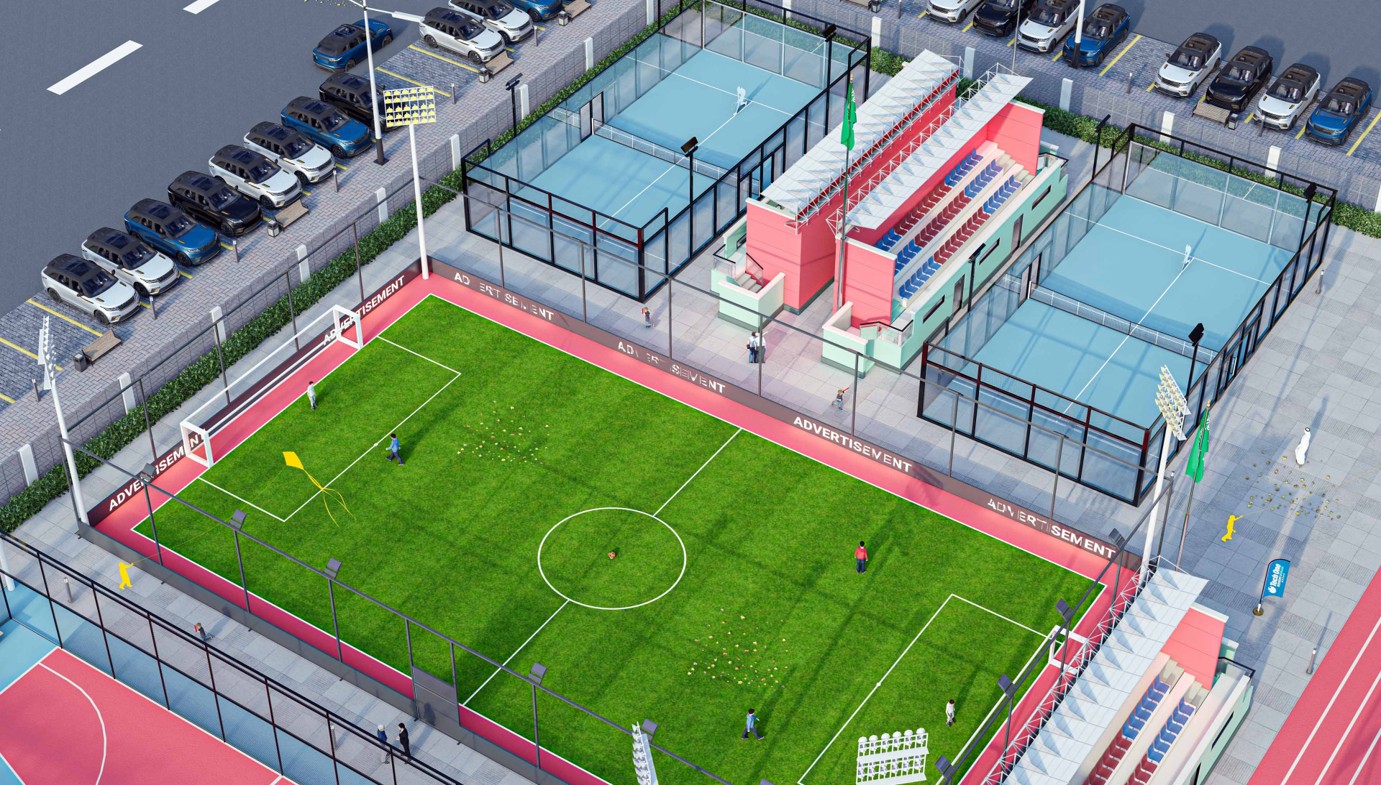 مجمع الملاعب الرياضية View 3