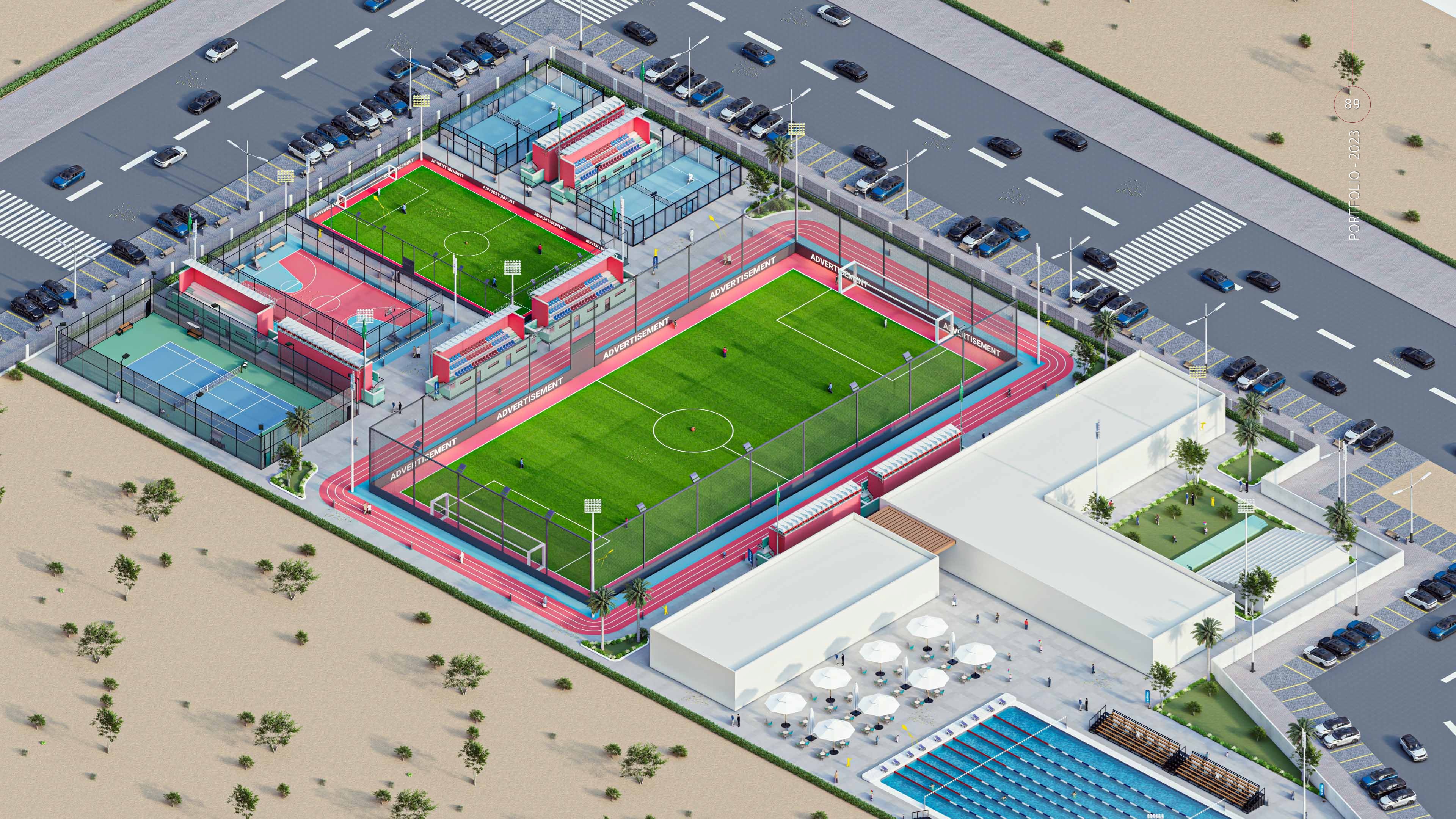 مجمع الملاعب الرياضية View 5