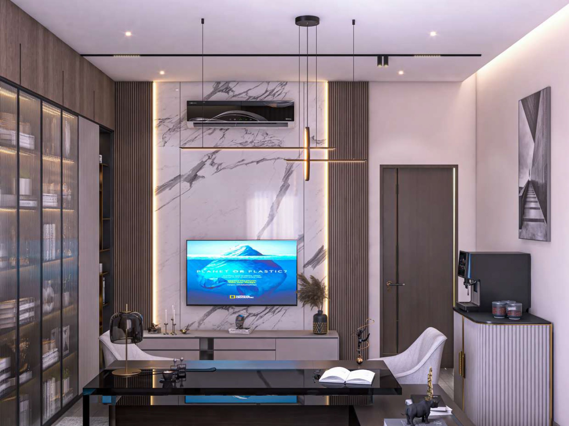 التصميم الداخلي الإداري View 25