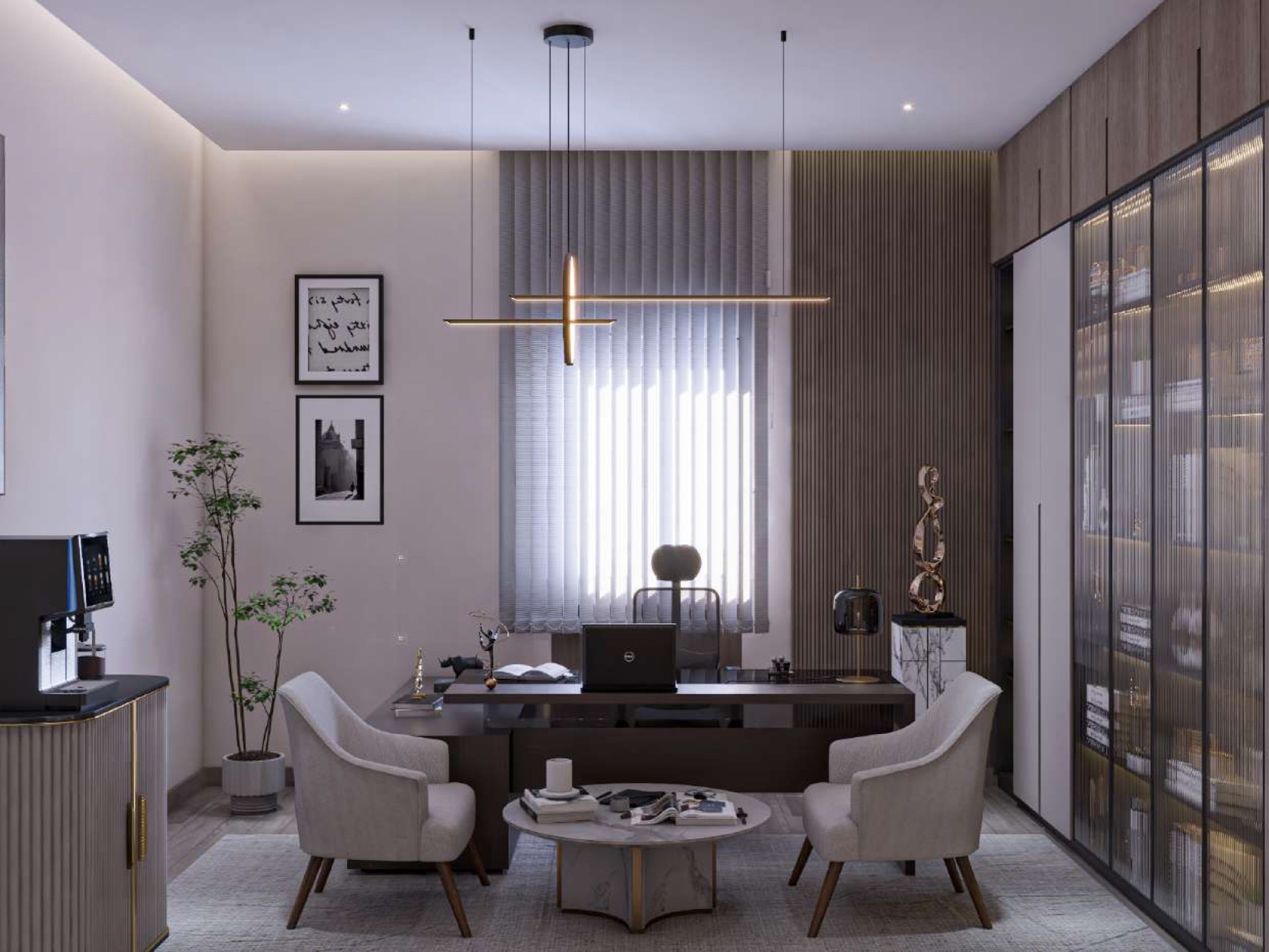 التصميم الداخلي الإداري View 23