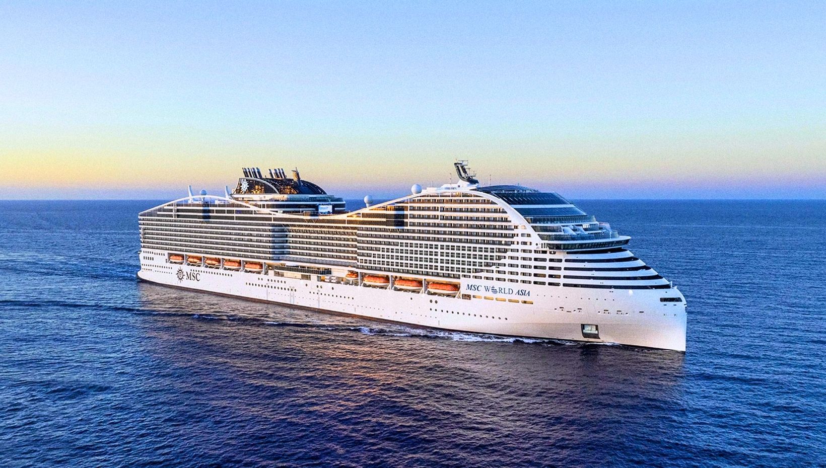 MSC World Asia Begins First Sea Trials Ahead of December Debut