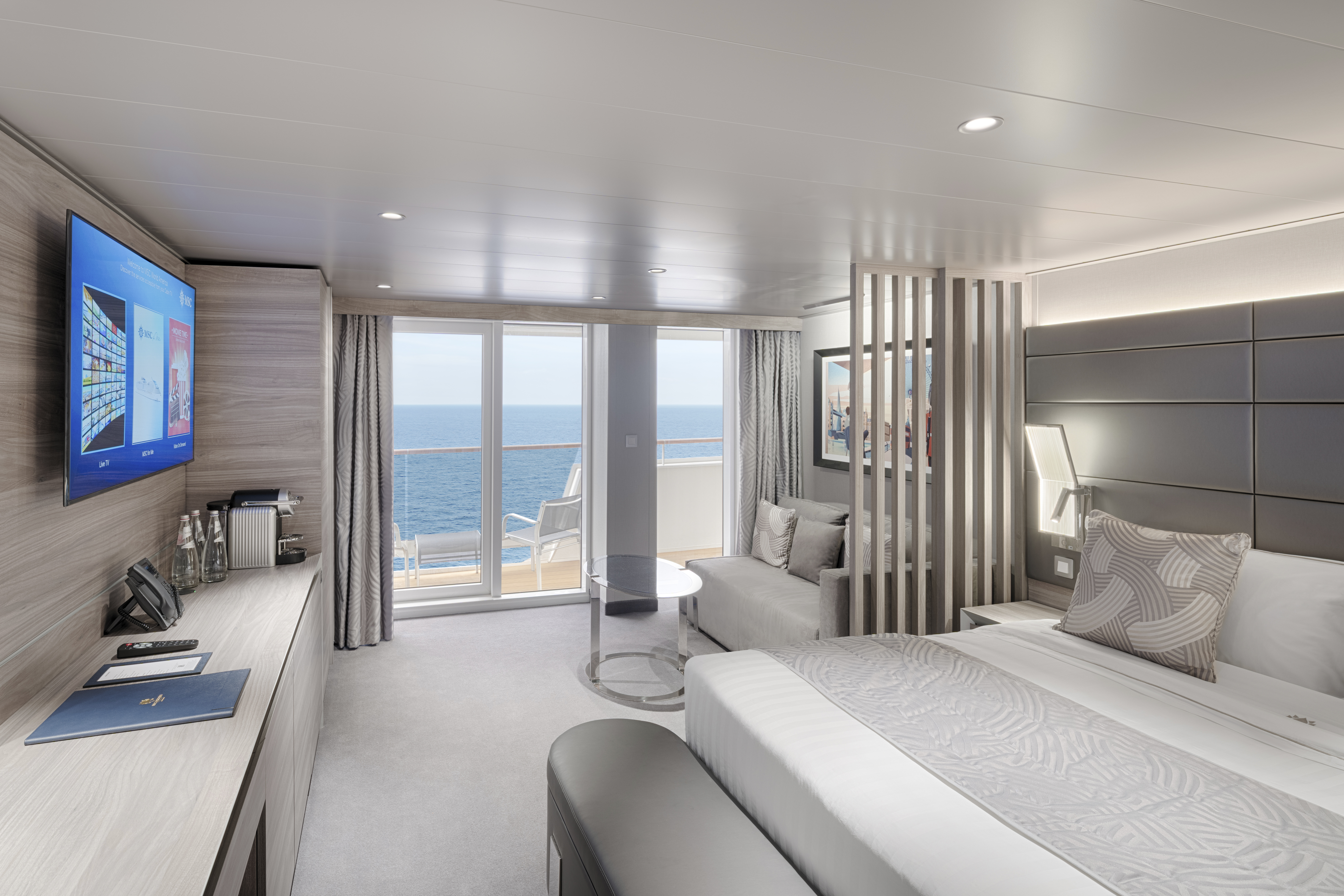 MSC Yacht Club Deluxe Suite onboard World America