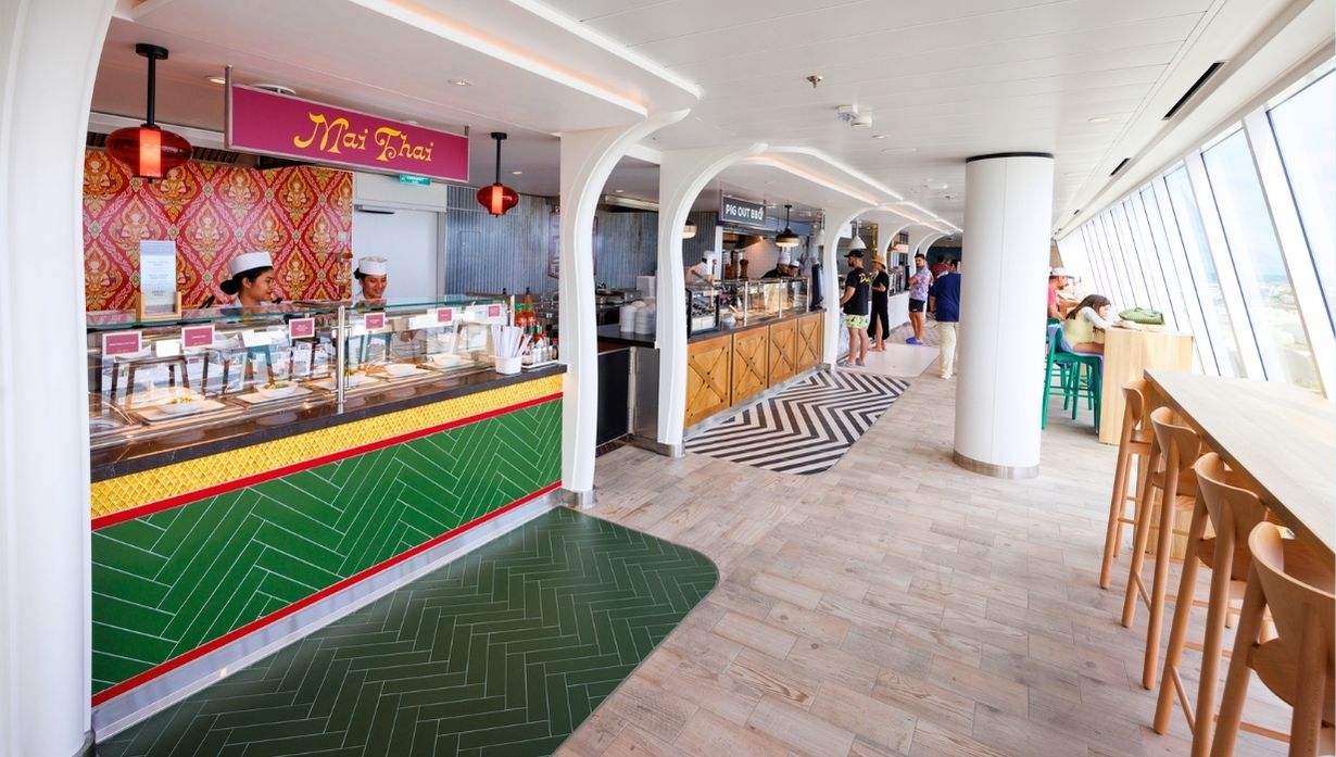 The included dining options were one of my favorite things about Star of the Seas.
